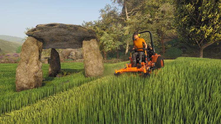 Lawn Mowing Simulator: Ancient Britain