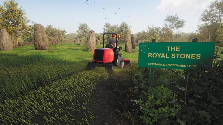 Lawn Mowing Simulator: Ancient Britain