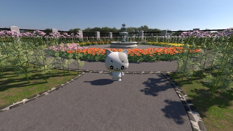 Nyanzou & Kumakichi: Let's make a flower garden