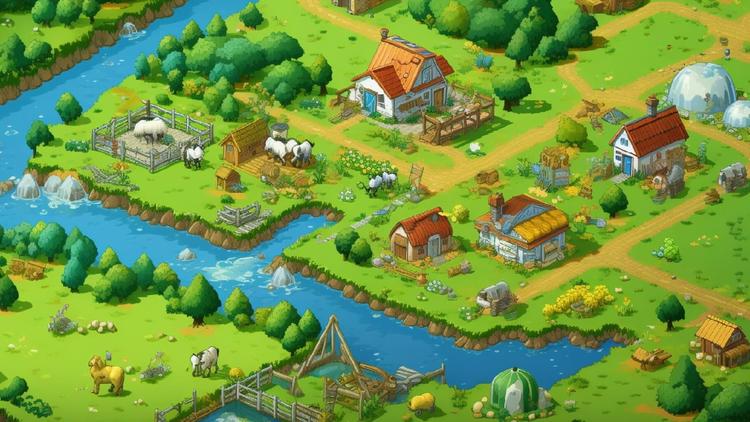 Village Tycoon: Farm City Simulator