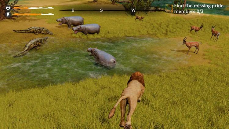 Lion Simulator Survival: RPG Animal Battle