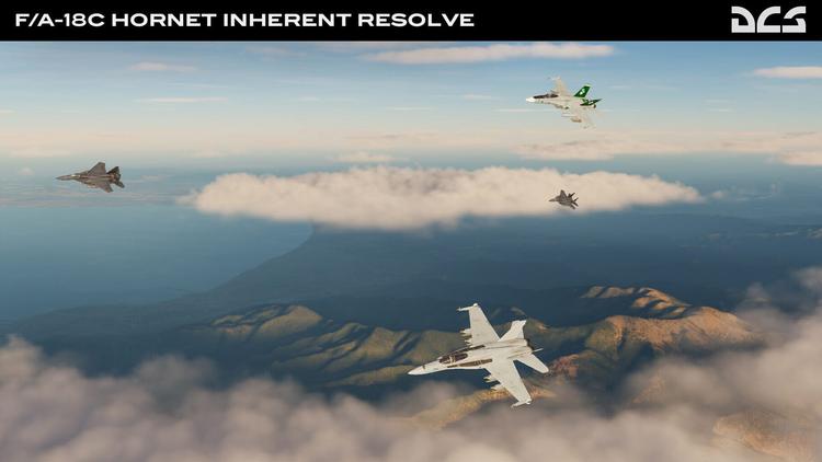 DCS World: F/A-18C Inherent Resolve Campaign by Looking Glass